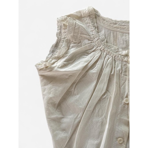 Vintage Antique Edwardian early 1900s Button up Corset Cover - Picture 4 of 8